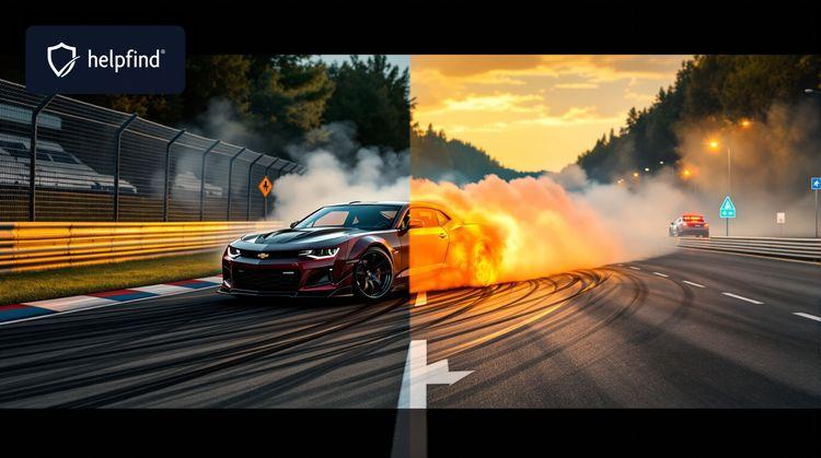 Surowe kary za drift i jazdę na jednym kole jakie grożą od 2024 roku