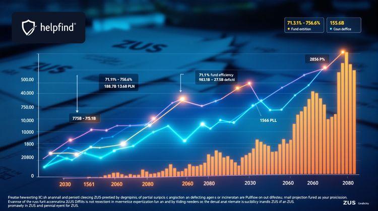 Prognozy deficytu ZUS do 2080 roku kluczowe dla przyszłości polskiego systemu emerytalnego