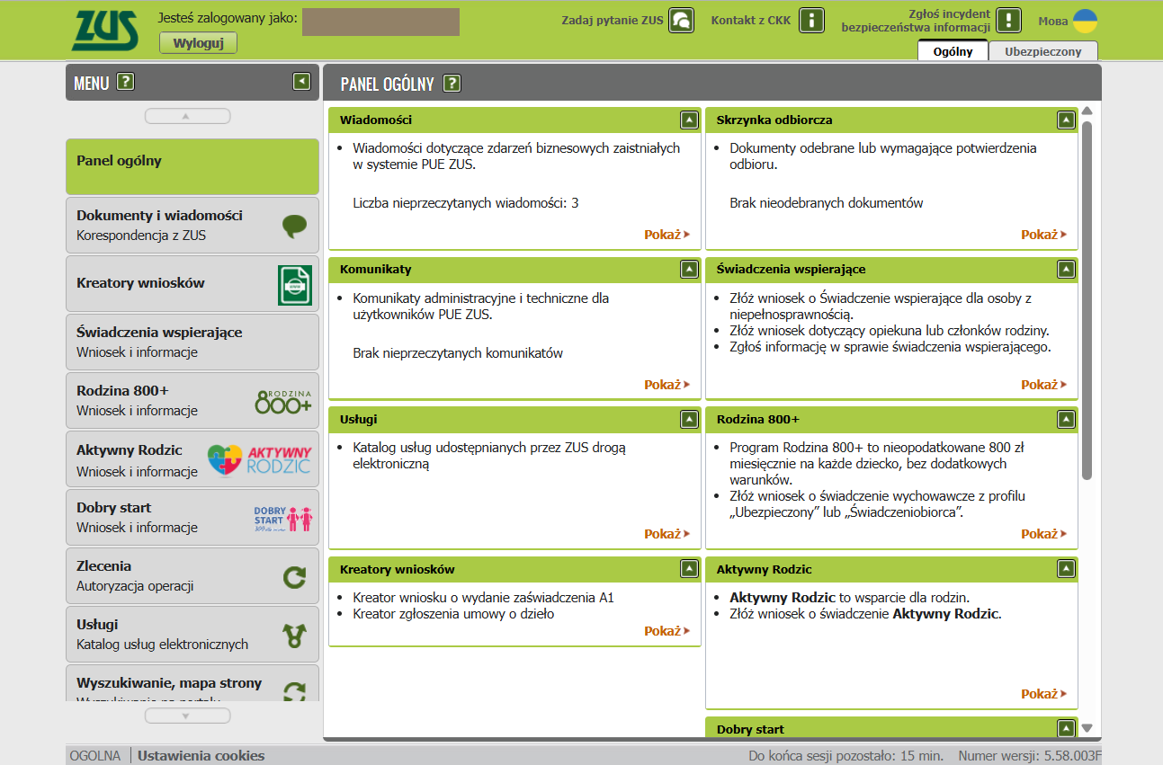 kopia decyzji o przyznaniu wcześniejszej emerytury