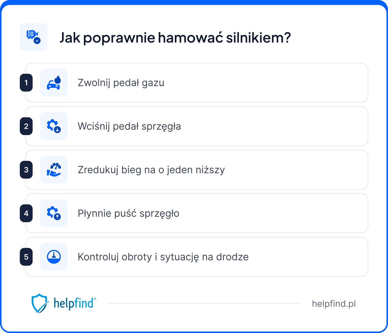 hamowanie silnikiem