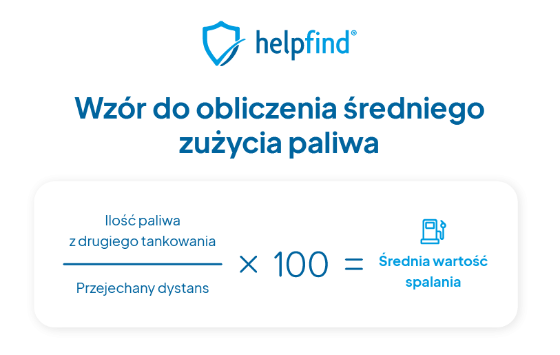 jak obliczyć spalanie paliwa na 100 km